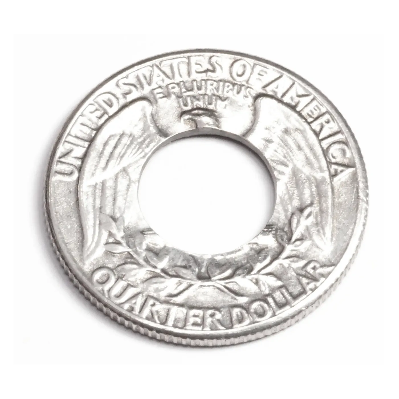 Herz Anhänger USA Quarter Silber 900er • Ausführung Vintage – Ansicht 1