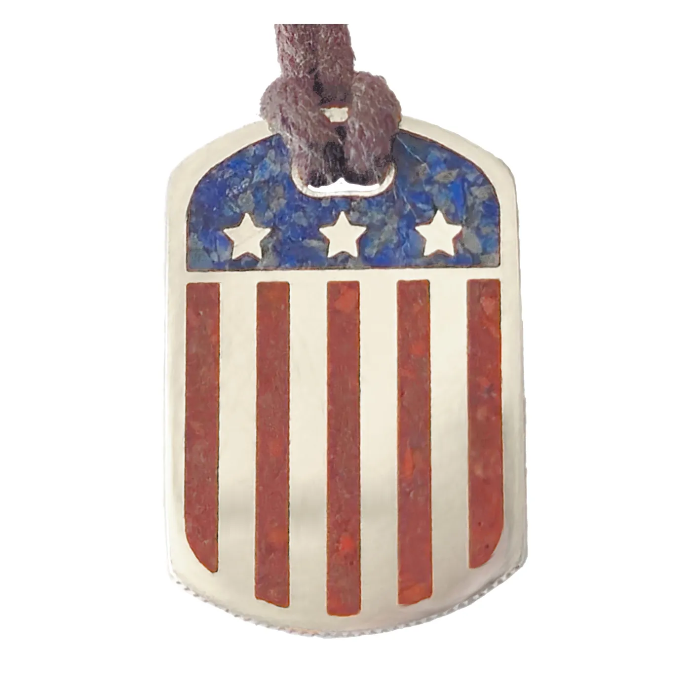 Anhänger Dog Tag 1/2 Dollar USA - Stars & Stripes • Inklusive Baumwollband – Ansicht 2