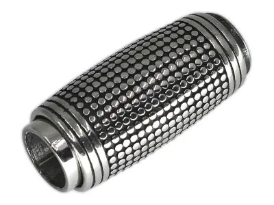 Magnetverschluss Edelstahl für Schnüre Ø 8,0 mm • Vintage