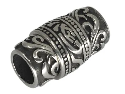 Magnetverschluss Edelstahl für Schnüre Ø 8,0 mm • Vintage