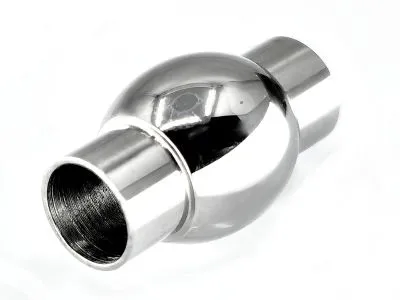Magnetverschluss Edelstahl für Schnüre Ø 6,0 mm