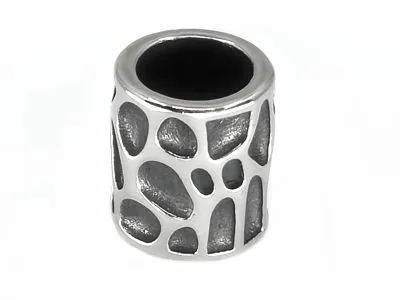 Spacer - Zwischenstück aus Edelstahl für Schnüre Ø 8,0 mm • Vintage