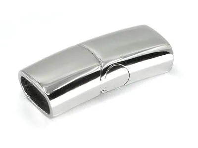 Magnetverschluss Edelstahl für Schnüre 2 x Ø 4,0 mm