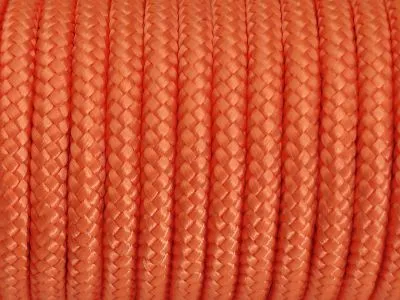 Segeltau Ø 8,0 mm Orange 0,5 Meter