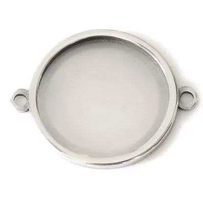 Armband Rohling Edelstahl Rund innen Ø 20 mm