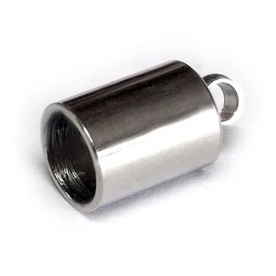 Endkappe mit Öse aus Edelstahl für Schnüre Ø 4,0 mm