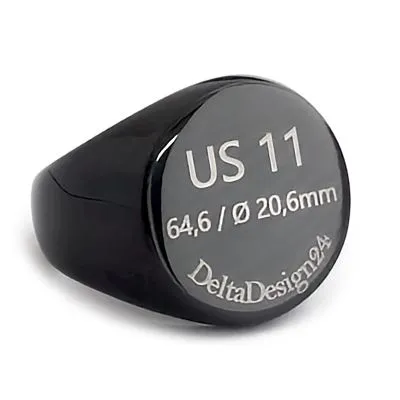 Muster-Siegelringe aus Edelstahl – Ringgröße einfach und sicher ermitteln