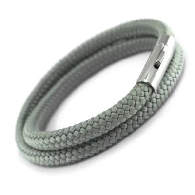 Segeltau Armband Ø 2 x 6 mm mit Edelstahl Bajonettverschluss • Farbauswahl