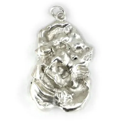 Silber Nugget Anhänger Silber 900 • 16,8g