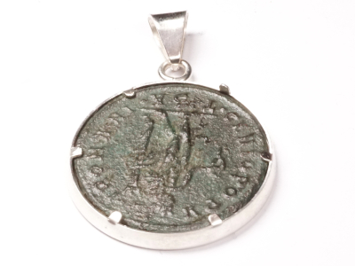 Anhänger römische Kaiserzeit, Follis, Galerius Maximianus Caesar